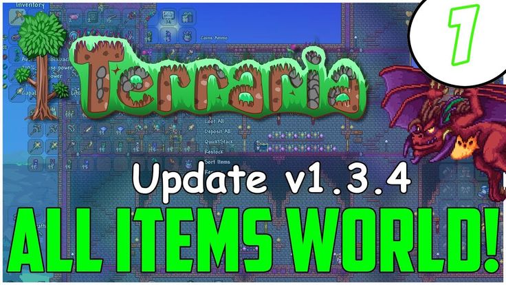 terraria all items world 2.4.0.6